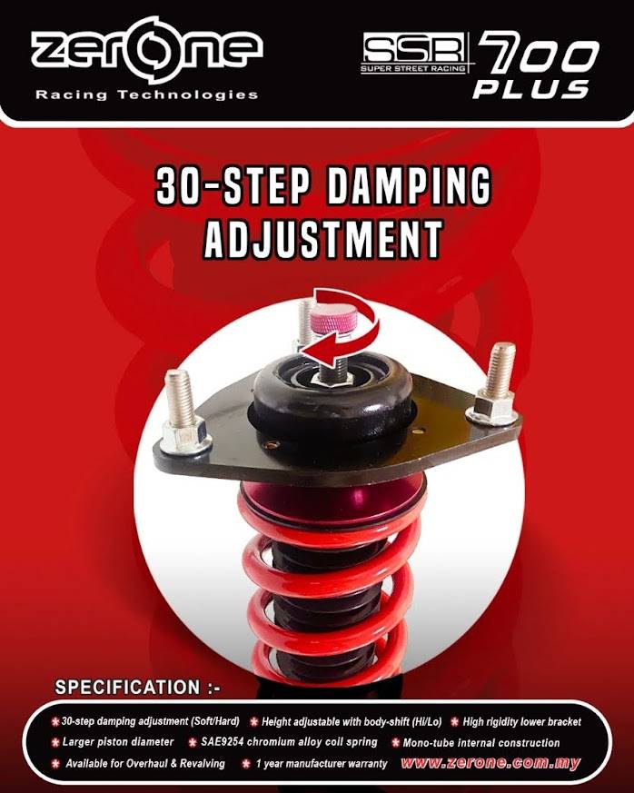 Honda Stream RN6-RN9 2006-14 - ZerOne SSR700 PLUS Hi-Lo Soft